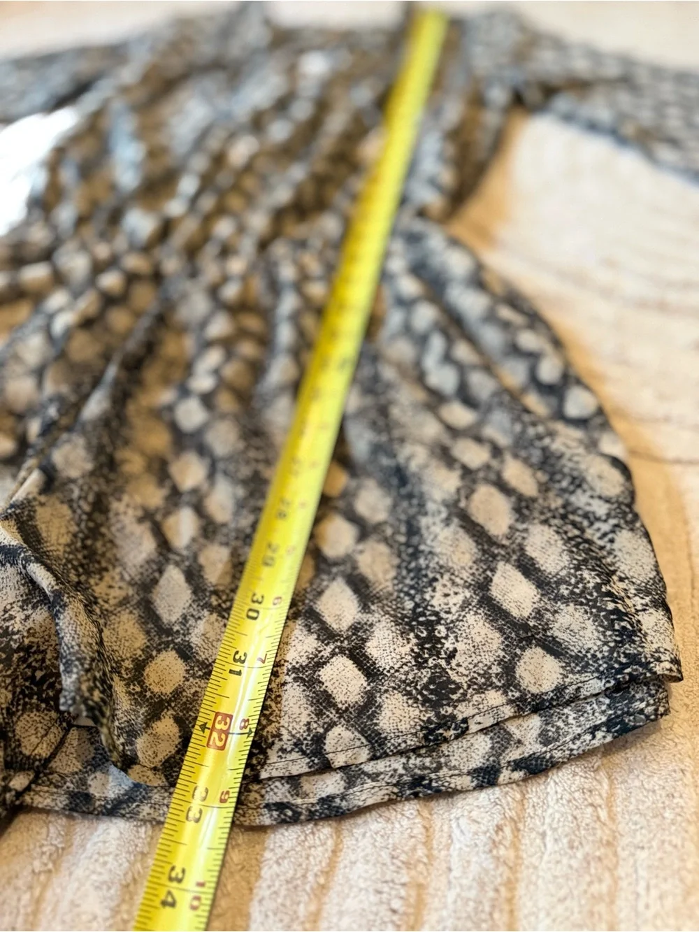 Show Me Your MuMu Snake Print Tie-Front Romper